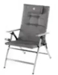 Coleman CO Campingstuhl 5 Position Padded Alu| 2000038333 - Grau