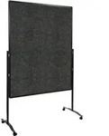 Moderationswand Premium Plus 120x150cm Filz anthrazit