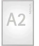 Maul MAULstandard 6604208 Klapprahmen Silber 1 x DIN A2 1 St. (B x H x T) 45 x 63 x