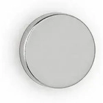 MAUL Neodym-Scheibenmagnet, 15 mm, Haftkraft: 3,2 kg, silber