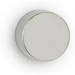 Neodym-Scheibenmagnet 10x15mm 8000g hellsilber VE=4 St&uuml;ck