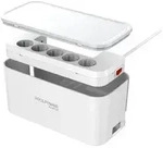RealPower PowerBox 522, 1,5 m, Indoor, Wei&szlig;, 5 AC-Ausg&auml;nge, 3,1 A, 5 V