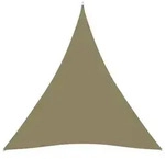 vidaXL Sonnensegel Oxford-Gewebe Dreieckig 5x7x7 m Beige