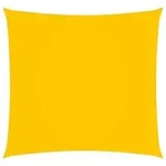 vidaXL Sonnensegel Oxford-Gewebe Quadratisch 4,5x4,5 m Gelb