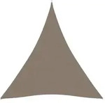 vidaXL Sonnensegel Oxford-Gewebe Dreieckig 4,5x4,5x4,5 m Taupe
