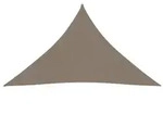 vidaXL Sonnensegel Oxford-Gewebe Dreieckig 4x4x5,8 m Taupe