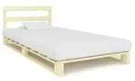 vidaXL Palettenbett Massivholz Kiefer 100&times;200 cm