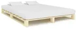 vidaXL Palettenbett Massivholz Kiefer 180&times;200 cm