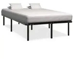 vidaXL Bettgestell Schwarz Metall 140&times;200 cm