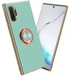 Cadorabo Schutzh&uuml;lle f&uuml;r Samsung Galaxy NOTE 10 PLUS H&uuml;lle in T&uuml;rkis Etui...