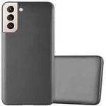Cadorabo Schutzh&uuml;lle f&uuml;r Samsung Galaxy S21 PLUS H&uuml;lle in Grau Handyh&uuml;lle TPU