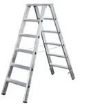 ILLER-LEITER Alu-Stufenstehleiter 7108-3