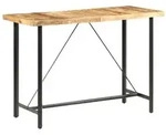 vidaXL Bartisch 150x70x107 cm Raues Mangoholz