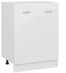 vidaXL Unterschrank Lyon Wei&szlig; 60x46x81,5 cm Holzwerkstoff