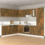 vidaXL H&auml;ngeschrank Lyon R&auml;uchereiche 60x31x40 cm Holzwerkstoff