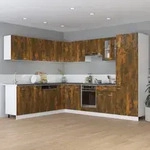 vidaXL Unterschrank mit Schublade Lyon R&auml;uchereiche 60x46x81,5 cm