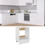 vidaXL Herdumbauschrank Lyon Wei&szlig; 60x46x81,5 cm Holzwerkstoff