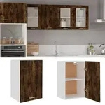vidaXL H&auml;ngeschrank Lyon R&auml;uchereiche 39,5x31x60 cm Holzwerkstoff