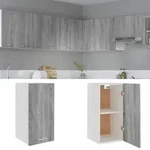 vidaXL H&auml;ngeschrank Lyon Grau Sonoma 29,5x31x60 cm Holzwerkstoff