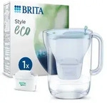 BRITA Tischwasserfilter Style eco *blau* inkl. 1 Filter