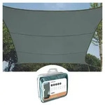 Sonnensegel quadratisch 3.6 x 3.6 m farbe: gr&uuml;ngrau