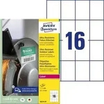 Folien-Etiketten ultra-resistent A4 52x74mm VE=800 Etiketten wei&szlig;