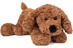 Teddy-Hermann - Schlenkerhund braun 28 cm