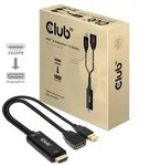 Club 3D - - Videoadapter - DisplayPort weiblich bis HDMI, USB (nur Strom)