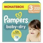 Windel Baby Dry 40785003 Gr.3 Midi 222 St&uuml;ck