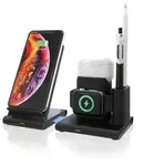 RealPower ChargeAIR Connect, Drinnen, USB, Kabelloses Aufladen, Schwarz