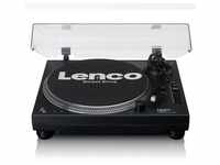 Lenco L-3818BK - Plattenspieler mit Direktantrieb - DJ Plattenspieler - Pitch Control