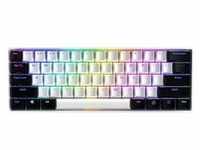 Sharkoon SGK50 S4 - 60% - USB - QWERTY - RGB-LED - Weiß1000 Hz - 70 million -