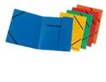 Herlitz Colorspan - Aktenmappe mit 3 Klappen - f&uuml;r A4 - diverse Farben (Packung mit