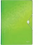 LEITZ F&auml;chermappe WOW 4589 6 F&auml;cher gr&uuml;n