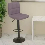vidaXL Barhocker Taupe Stoff