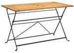 vidaXL Klappbarer Gartentisch 120x70x74 cm Massivholz Akazie