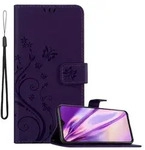 Cadorabo H&uuml;lle f&uuml;r Realme 5 PRO / Realme Q Schutz H&uuml;lle in Lila Schutzh&uuml;lle Handy