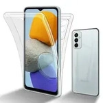 Cadorabo Schutzh&uuml;lle f&uuml;r Samsung Galaxy M23 5G H&uuml;lle in Transparent 360&deg;...
