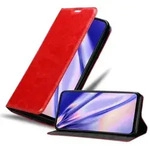 Cadorabo H&uuml;lle f&uuml;r Motorola MOTO G9 PLUS Schutz H&uuml;lle in Rot Handyh&uuml;lle Etui Case