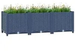 vidaXL Hochbeet 120x40x38 cm Polypropylen