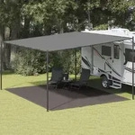 vidaXL Zeltteppich 400x500 cm Anthrazit