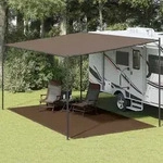 vidaXL Zeltteppich 300x500 cm Braun