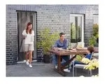 tesa Lamellent&uuml;r PREMIUM, 0,95 m x 2,20 m, anthrazit
