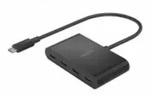 Belkin AVC018btBK USB-Hub 4 Port USB-C&reg; USB 3.2 Gen2 10 GBit/s mit USB-C&reg; Stecker