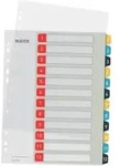 Plastikregister Cosy 1-12 bedruckbar A4 PP 12 Blatt farbig