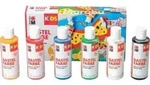 Marabu KiDS Bastelfarbe, 80 ml, 6er Set