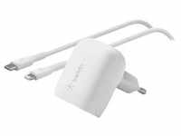 Belkin BoostCharge - Netzteil - 20 Watt - Fast Charge, Power Delivery 3.1 (24 pin