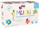 "KREUL Fingerfarbe "MUCKI" f&uuml;r Gl&uuml;ckskinder, 50 ml, 6er-Set"