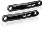 XLC CR-E01 Kurbelset f&uuml;r Bosch Systeme, links & rechts 175 mm, 15mm, schwarz (1