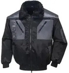 Pilotenjacke Achim schw./anthr.,Gr. XL